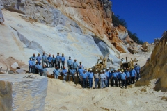 A equipe da GM Granitos e Marmores